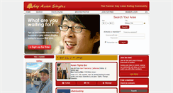 Desktop Screenshot of gayasiansingles.com